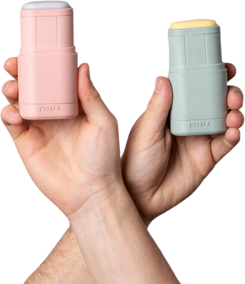 laSaponaria Aplikátor na tuhý deodorant - znovuplnitelný - Šedozelený 43 g