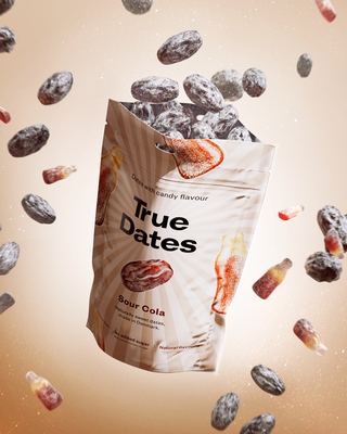 True Dates Datle s příchutí sour cola 100 g