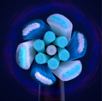 Oral-B iO Series Ultimate Clean kartáčkové hlavy, černé 8 ks