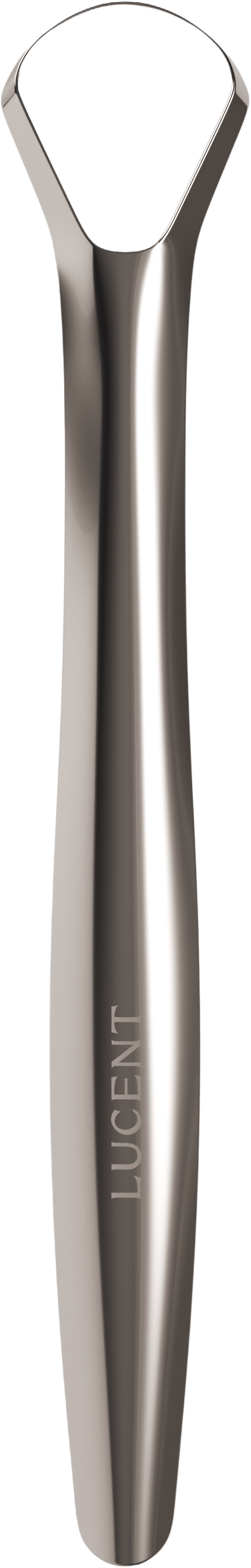 Be Lucent Beam Tongue Scraper, silver