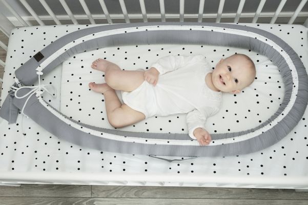 Sleepee Hnízdečko pro miminko Maxi, světle šedá 1 ks
