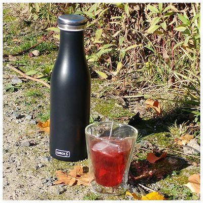 Lurch Trendy termo láhev matt black 500 ml