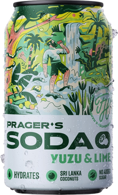Prager's Soda Yuzu&Lime 330 ml