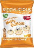 Kiddylicious Ovocno - zeleninové knoflíčky Banán s dýní 5 x 6 g