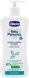 Chicco Mléko tělové s dávkovačem Baby Moments 87 % přírodních složek 500 ml