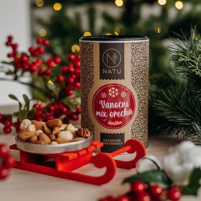 Natu Vánoční mix ořechů 480 g