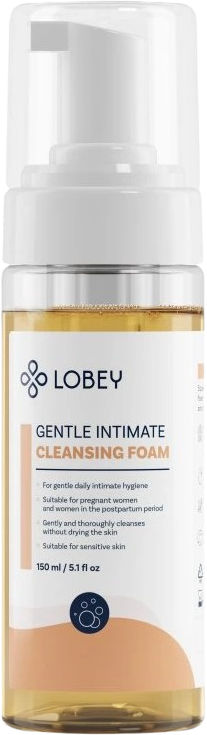 Lobey Jemná intimní mycí pěna 150 ml