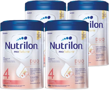 Nutrilon Profutura Duobiotik 4 batolecí mléko 4 x 800 g