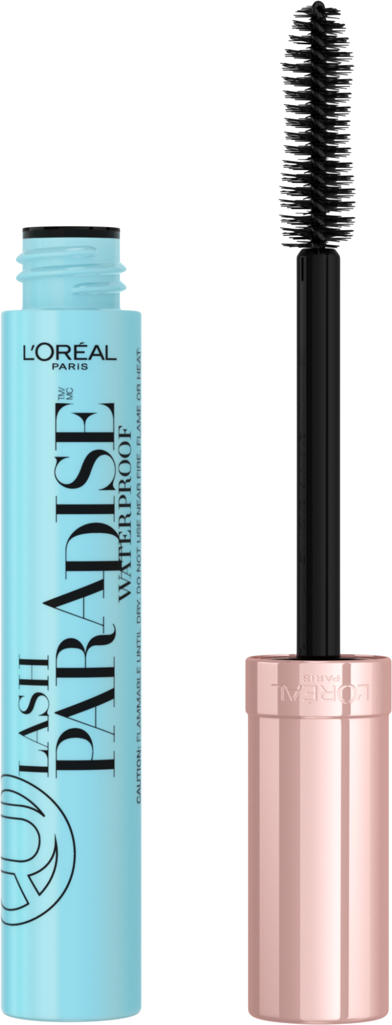 L'Oréal Paris Paradise Extatic Černá voděodolná prodlužující řasenka pro extra objem řas