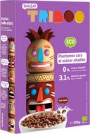 Smileat BIO cereální kakaové kroužky bez přidaného cukru 300 g