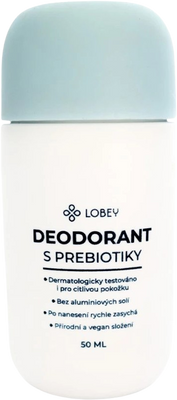 Lobey Deodorant s prebiotiky 50 ml