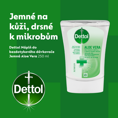 Dettol Náplň do bezdotykového dávkovače Aloe Vera 250 ml