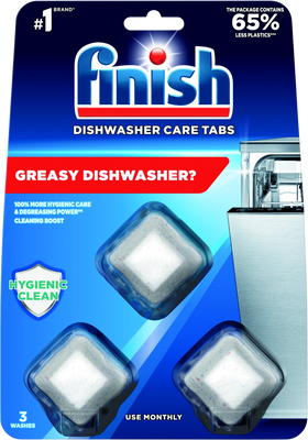 Finish Kapsle na čištění myčky 3 ks