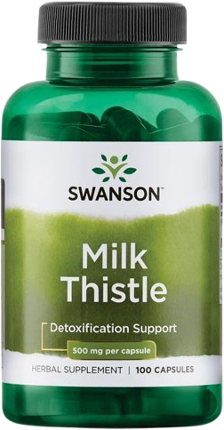 Swanson Ostropestřec mariánský 500mg, 100 kapslí