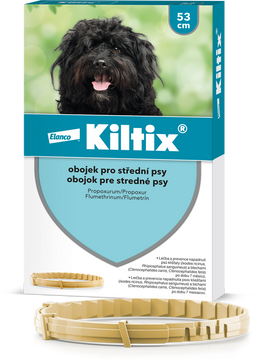 Kiltix Obojek pro střední psy 53 cm