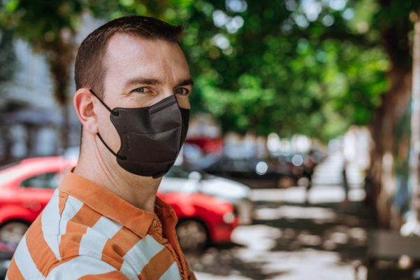Respilon Nanovlákenný FFP2 respirátor RespiPro Carbon, vel. L 3 ks