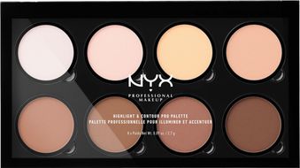 NYX Professional Makeup Highlight & Contour Pro Palette - Konturovací paletka 21.6 g
