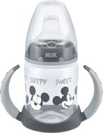 Nuk FC Láhev na učení Disney MICKEY s kontrolou teploty, šedá 150 ml
