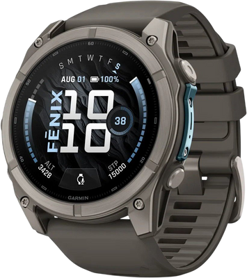 Garmin fenix 9 51mm AMOLED Pebble Gray