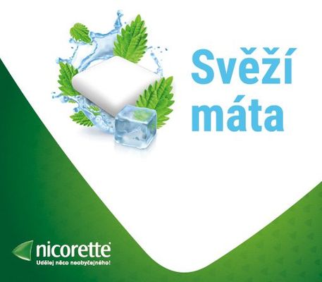 Nicorette Icemint Gum 2 mg léčivá žvýkací guma pro odvykání kouření 30 ks