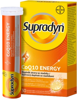 Supradyn CoQ10 Energy 30 šumivých tablet