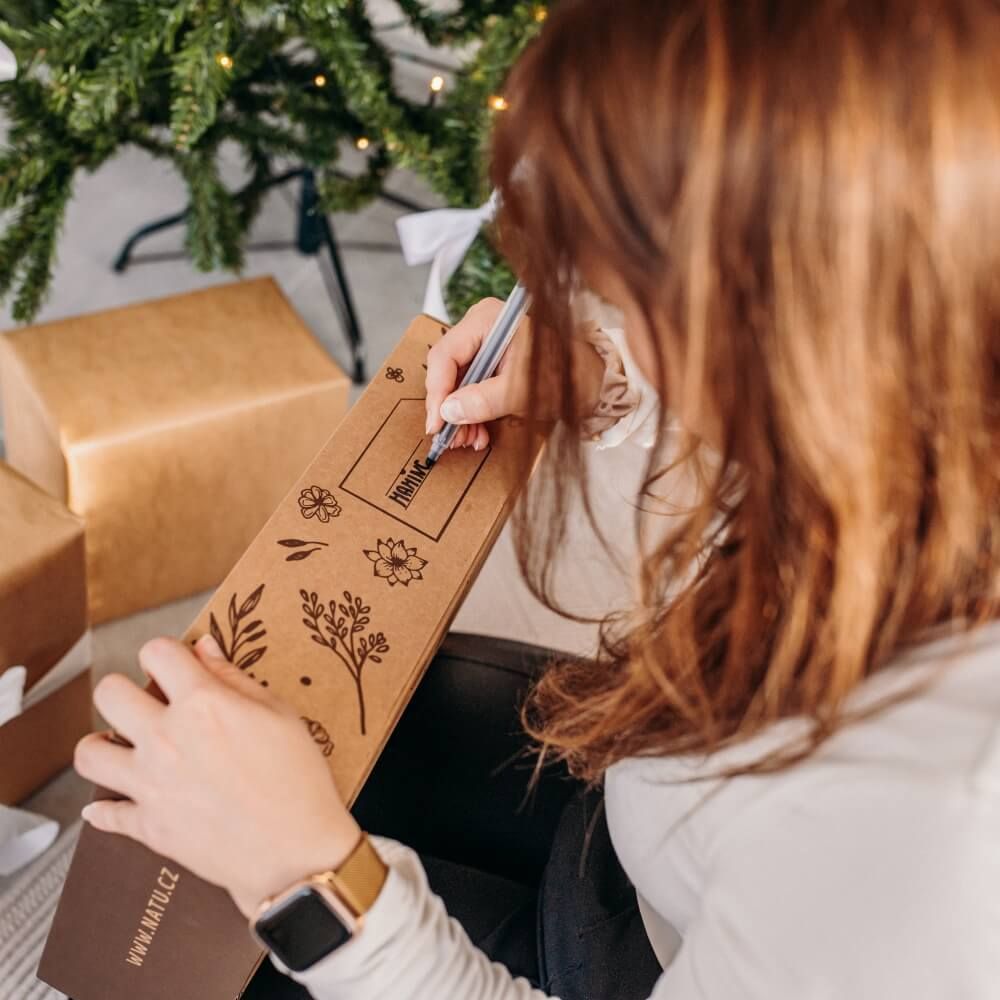 Natu Dárkový box Ovocná bedýnka