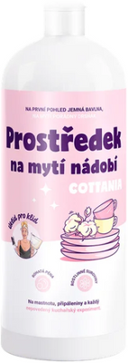 Úklid pro klid Prostředek na mytí nádobí Cottania 1 l