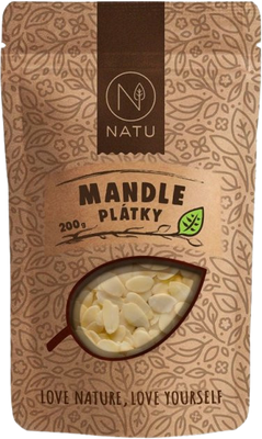Natu Mandle plátky 200 g