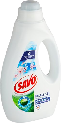 Savo prací gel Jarní svěžest 20 praní 1 l