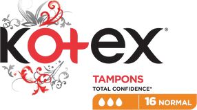 Kotex® Tampony Normal 16 ks