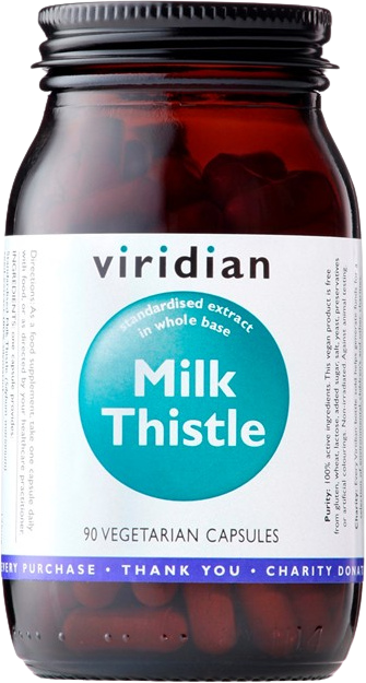Viridian Milk Thistle 90 kapslí