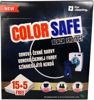 Color Safe Ubrousky na praní Black protect 20 ks