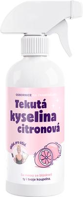 Úklid pro klid Tekutá kyselina citronová 500 ml