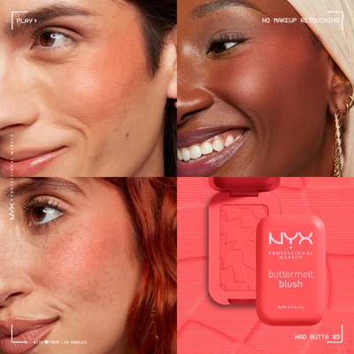 NYX Professional Makeup Buttermelt Blush 05 Had Butta pudrová tvářenka