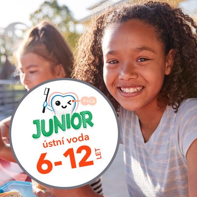 Elmex Caries Protection Junior ústní voda 6-12 let 400 ml