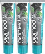 Biomed Charcoal zubní pasta 3 x 100 g