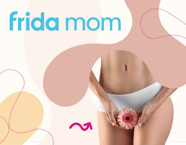 Frida Mom, zklidňující ubrousky, porod, vagína