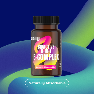 Daily Bioactive 8-in-1 B Complex 90 kapslí
