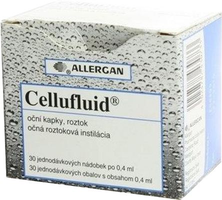 Cellufluid oční kapky roztok 2 mg 30 x 0.4 ml