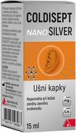 Coldisept NanoSilver ušní kapky 15 ml