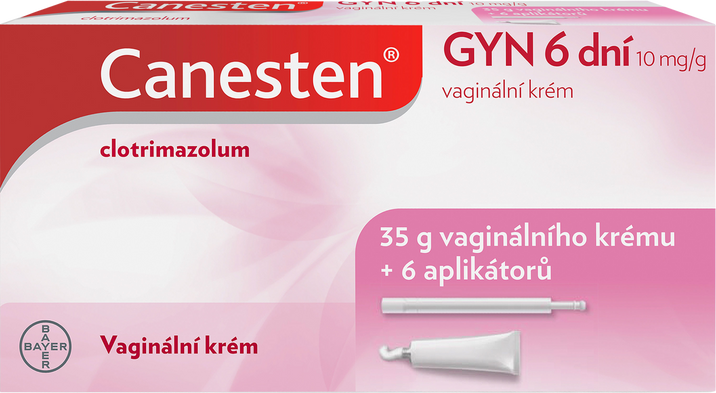 Canesten GYN 6 dní, vaginální krém 35 g