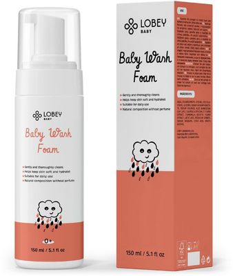 Lobey Mycí pěna pro miminka 150 ml