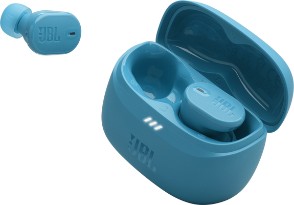 JBL Tune Buds2 Teal, TWS sluchátka s potlačením hluku