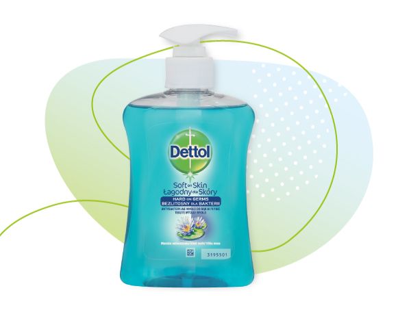dettol, tekuté mýdlo