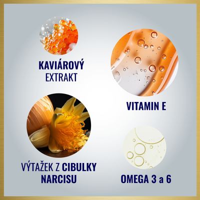 Dermacol Gold Elixir omlazující kaviárový denní krém 50 ml