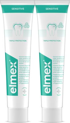 Elmex Sensitive zubní pasta pro citlivé zuby 2 x 75 ml