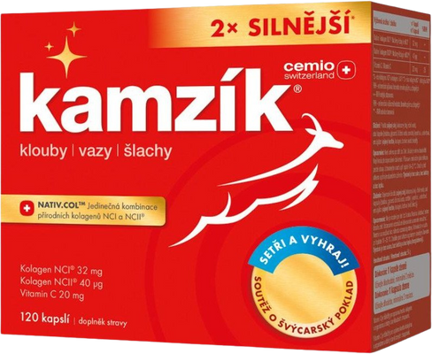 Cemio Kamzík® 2x silnější 120 kapslí
