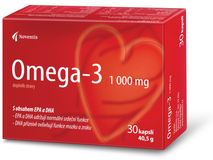Noventis Omega- 3 1000mg pro zdravé srdce a cévy 30 kapslí