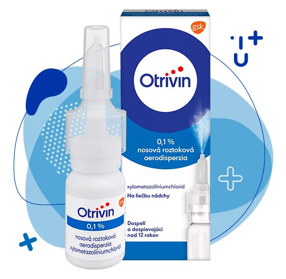 otrivin, kapky a sprej do nosu, rýma, nos