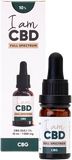 I am CBD Full Spectrum CBG konopný olej 10% original 10 ml